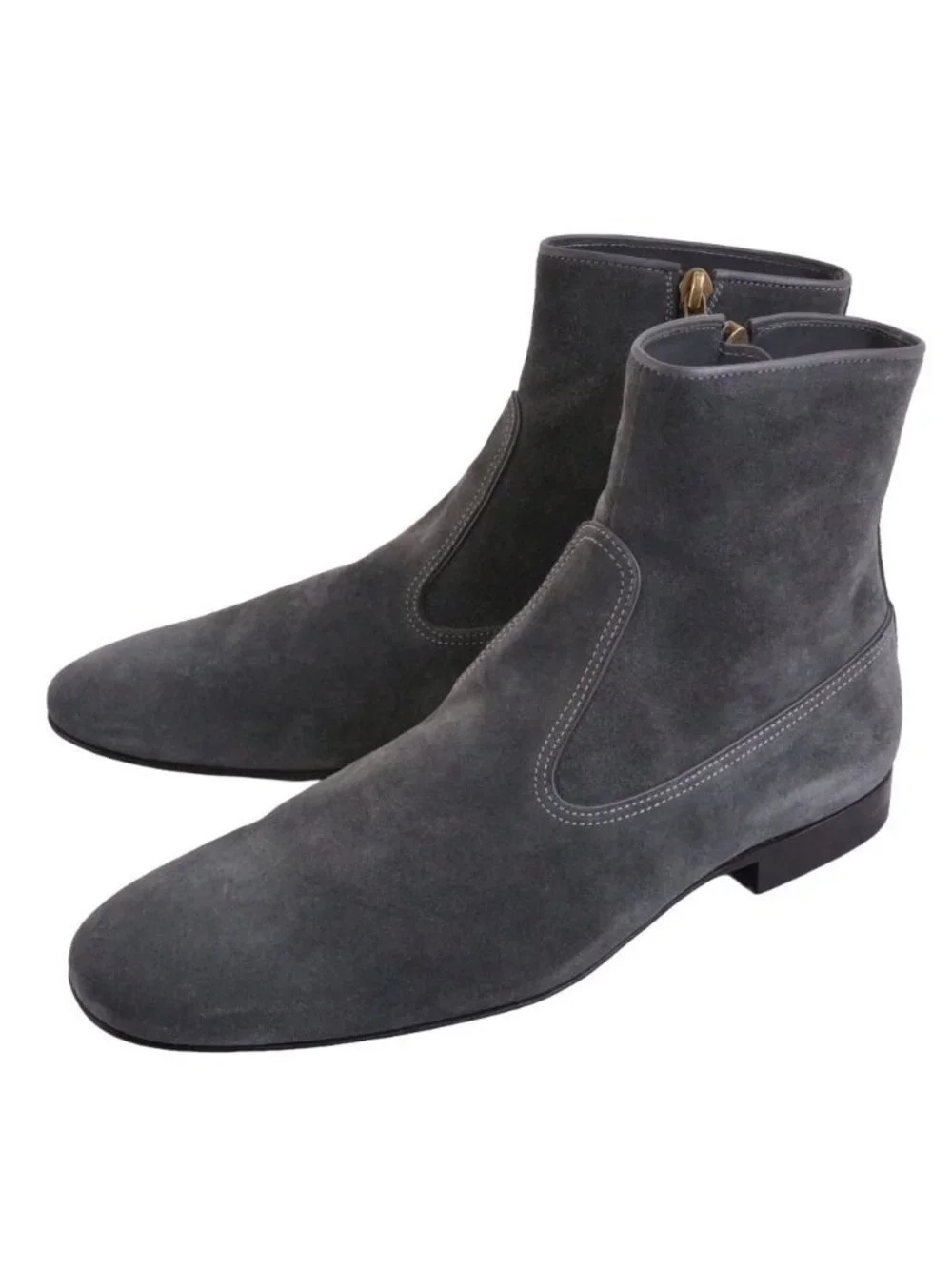 Louis Vuitton Short Boots Side Zipper